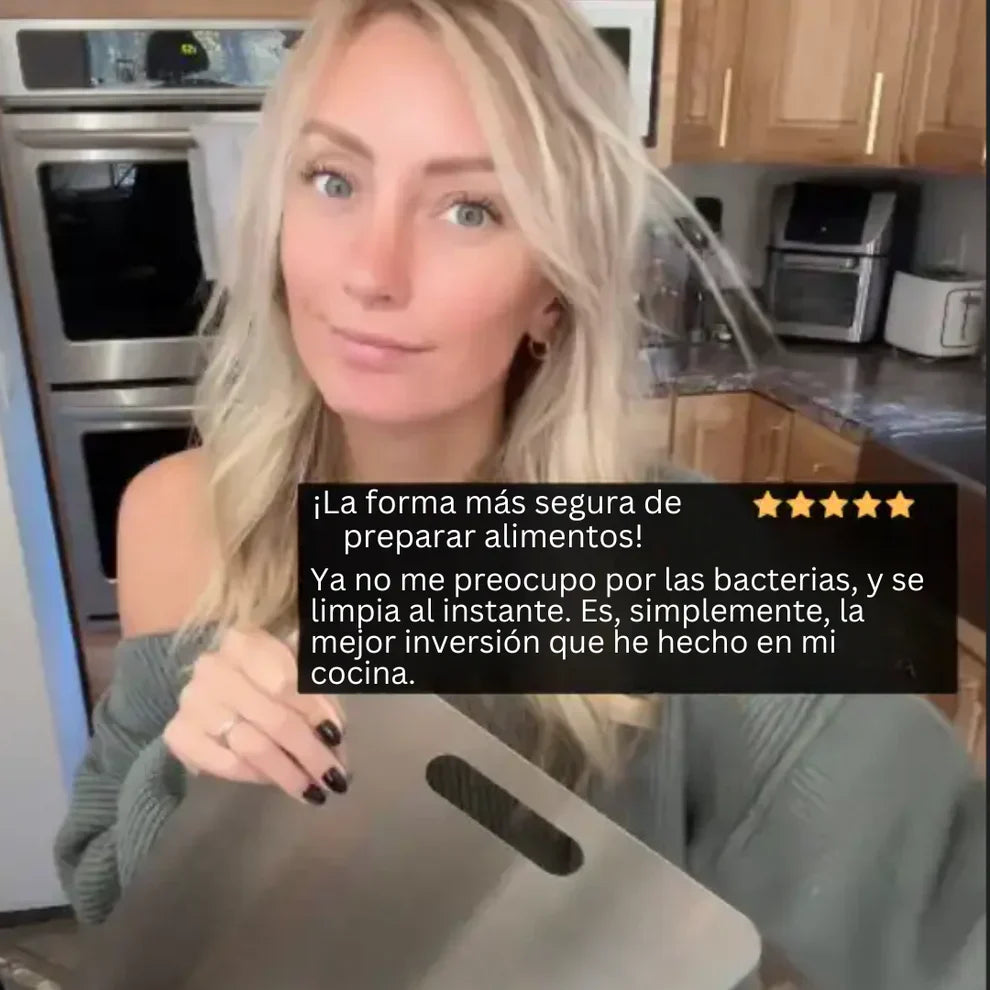 TitanWare: Tabla para Picar en Acero Inoxidable+ENVIO GRATIS