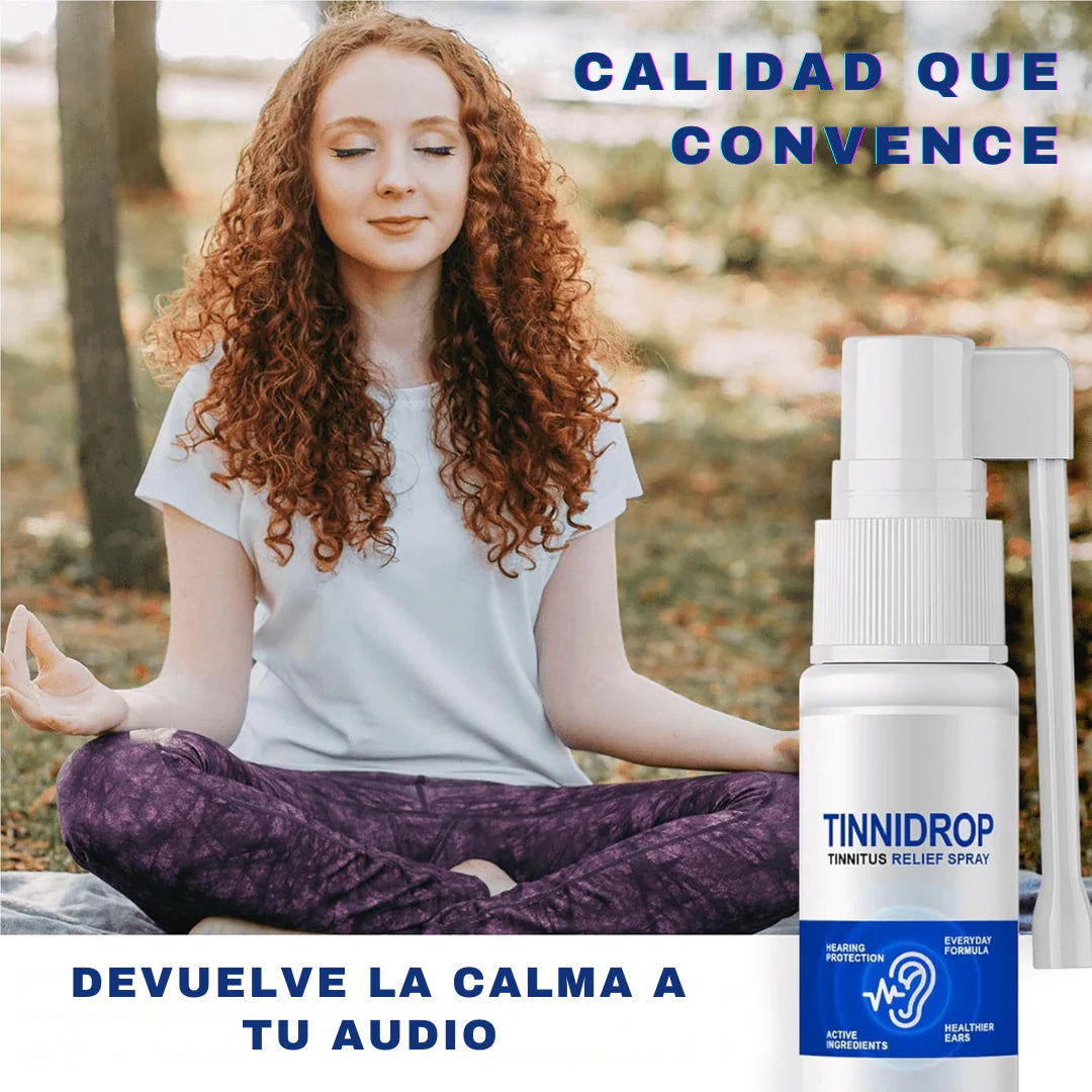 TINNIDROP® - SPRAY LIMPIADOR DE OÍDO 👂😱 - ENVÍO GRATIS